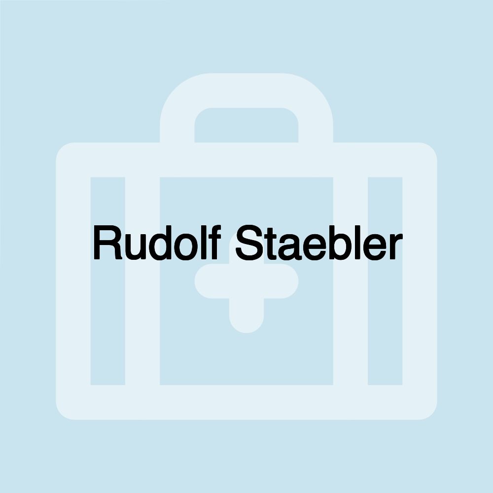 Rudolf Staebler