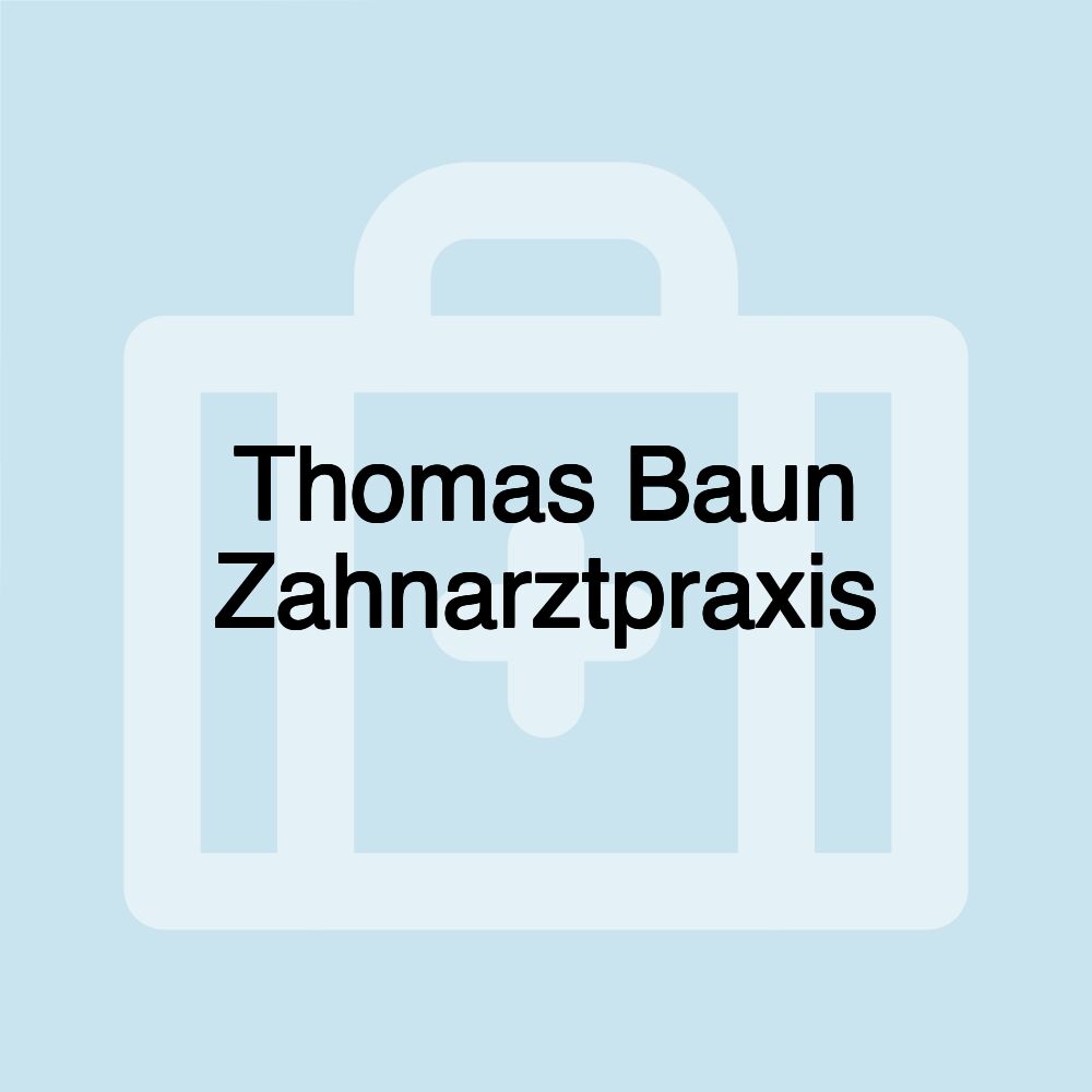 Thomas Baun Zahnarztpraxis