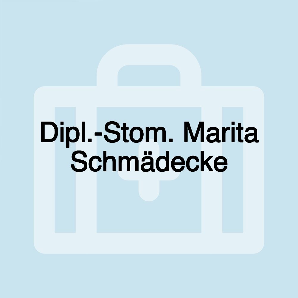 Dipl.-Stom. Marita Schmädecke