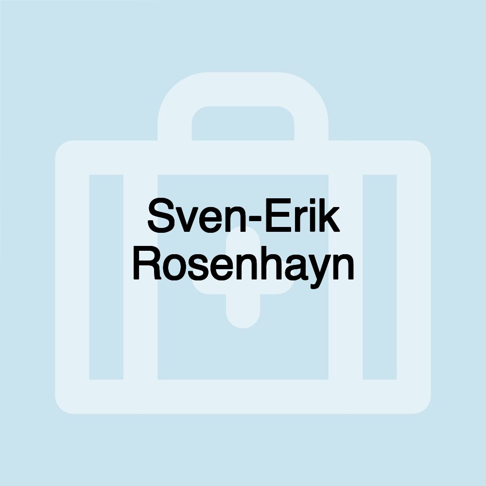 Sven-Erik Rosenhayn