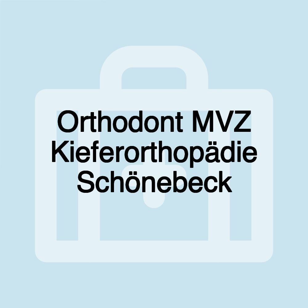 Orthodont MVZ Kieferorthopädie Schönebeck