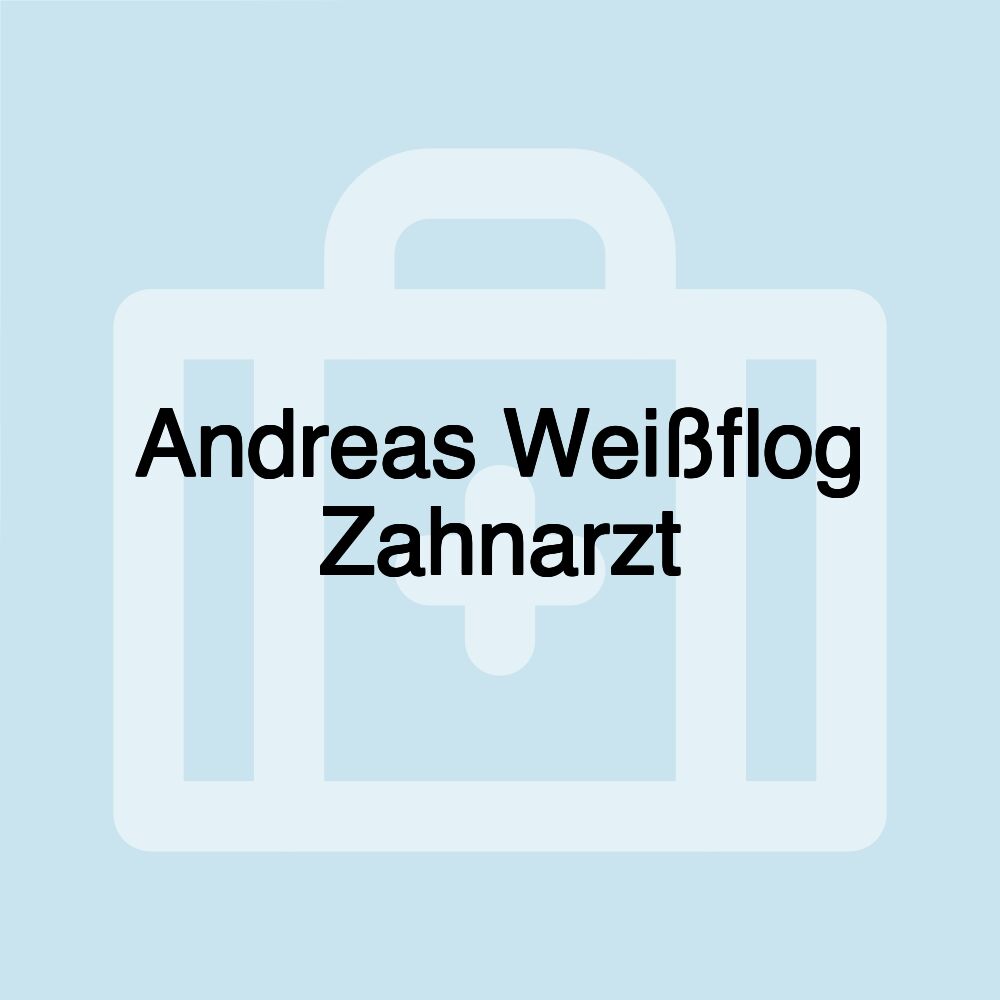 Andreas Weißflog Zahnarzt