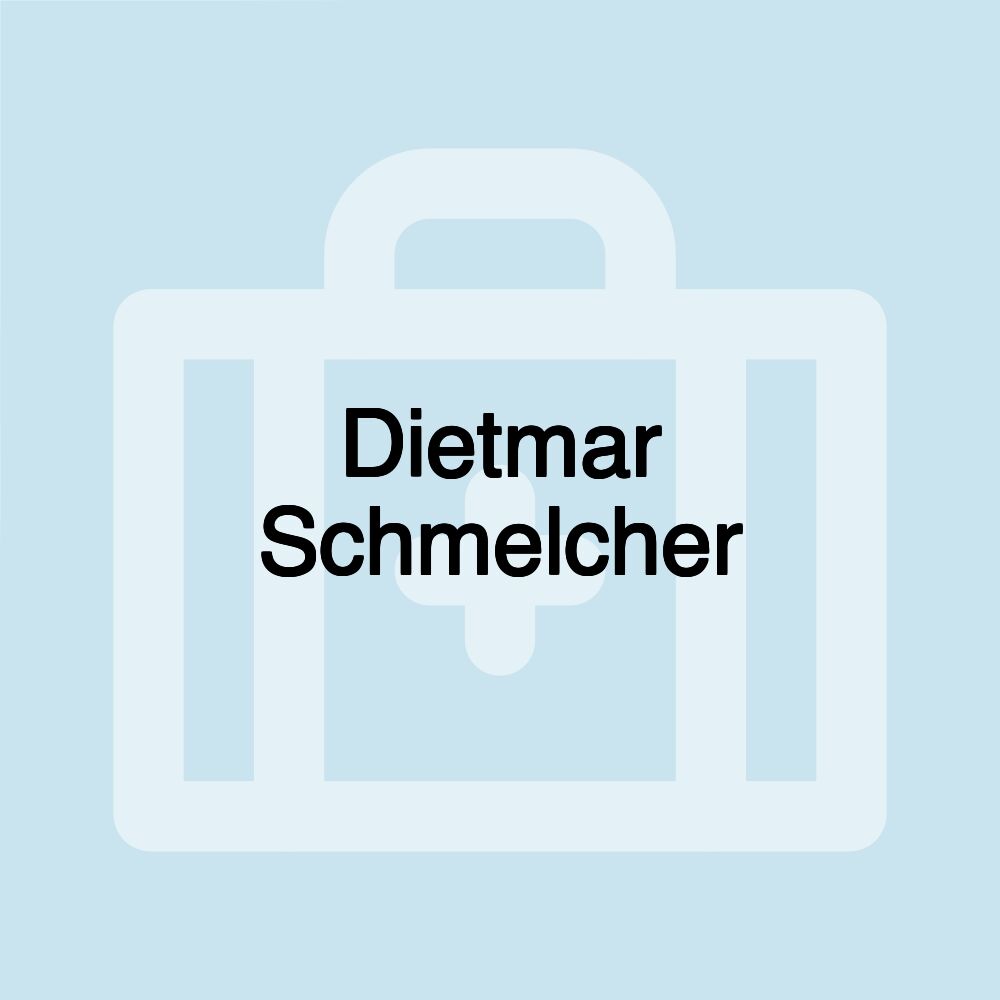 Dietmar Schmelcher