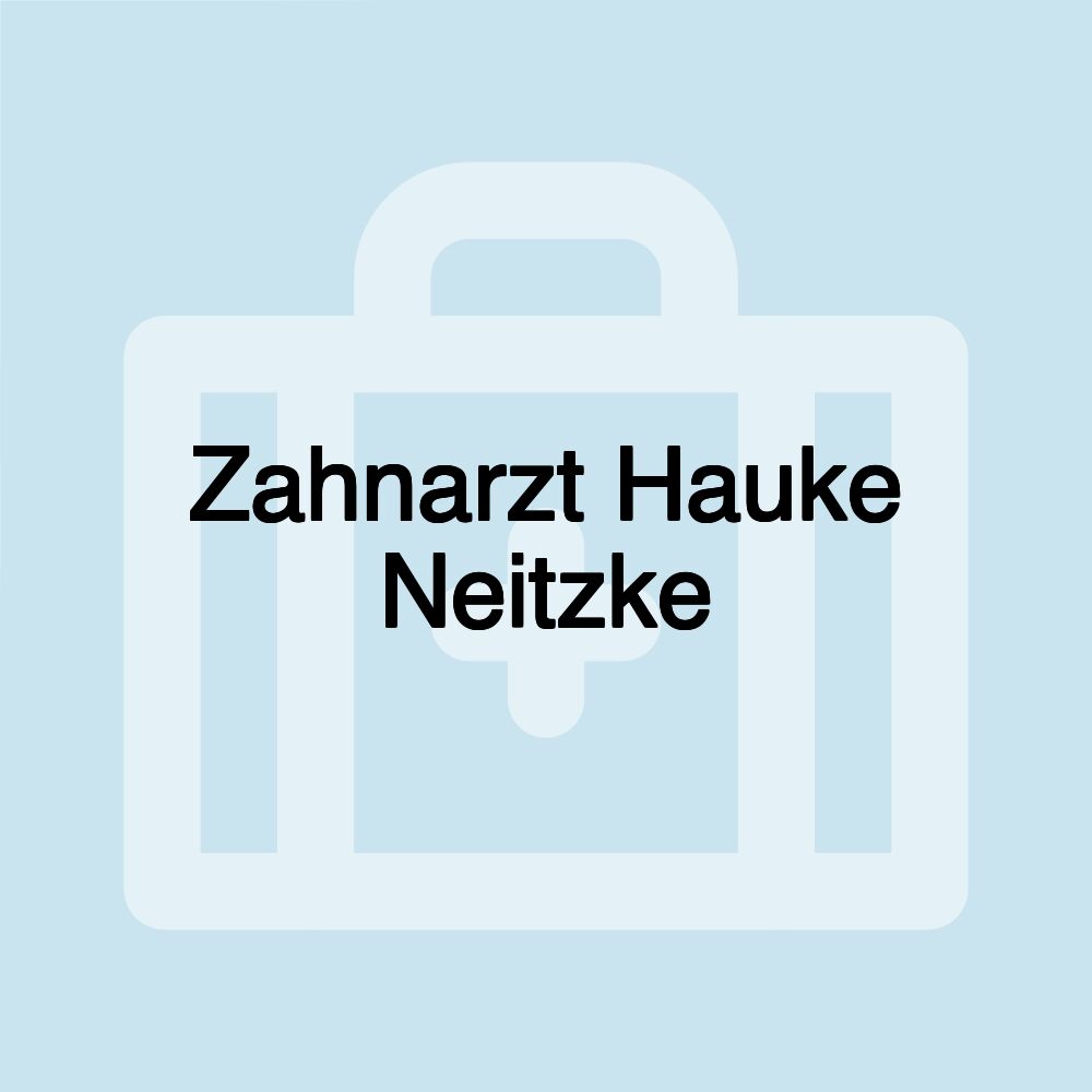 Zahnarzt Hauke Neitzke