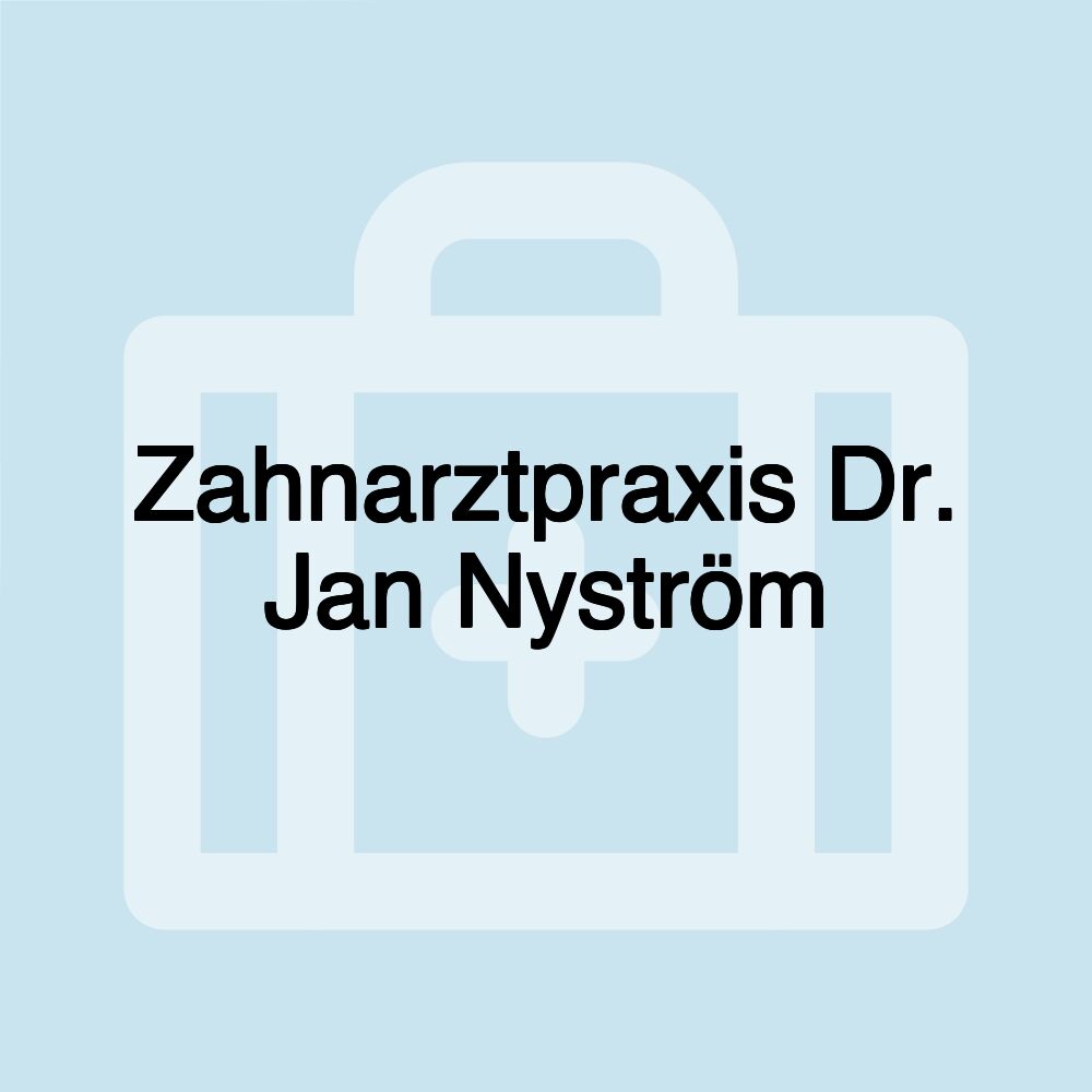 Zahnarztpraxis Dr. Jan Nyström