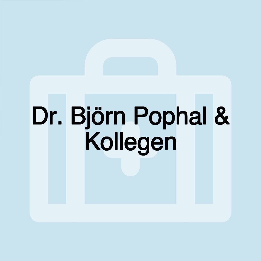 Dr. Björn Pophal & Kollegen