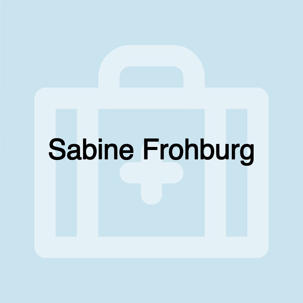 Sabine Frohburg