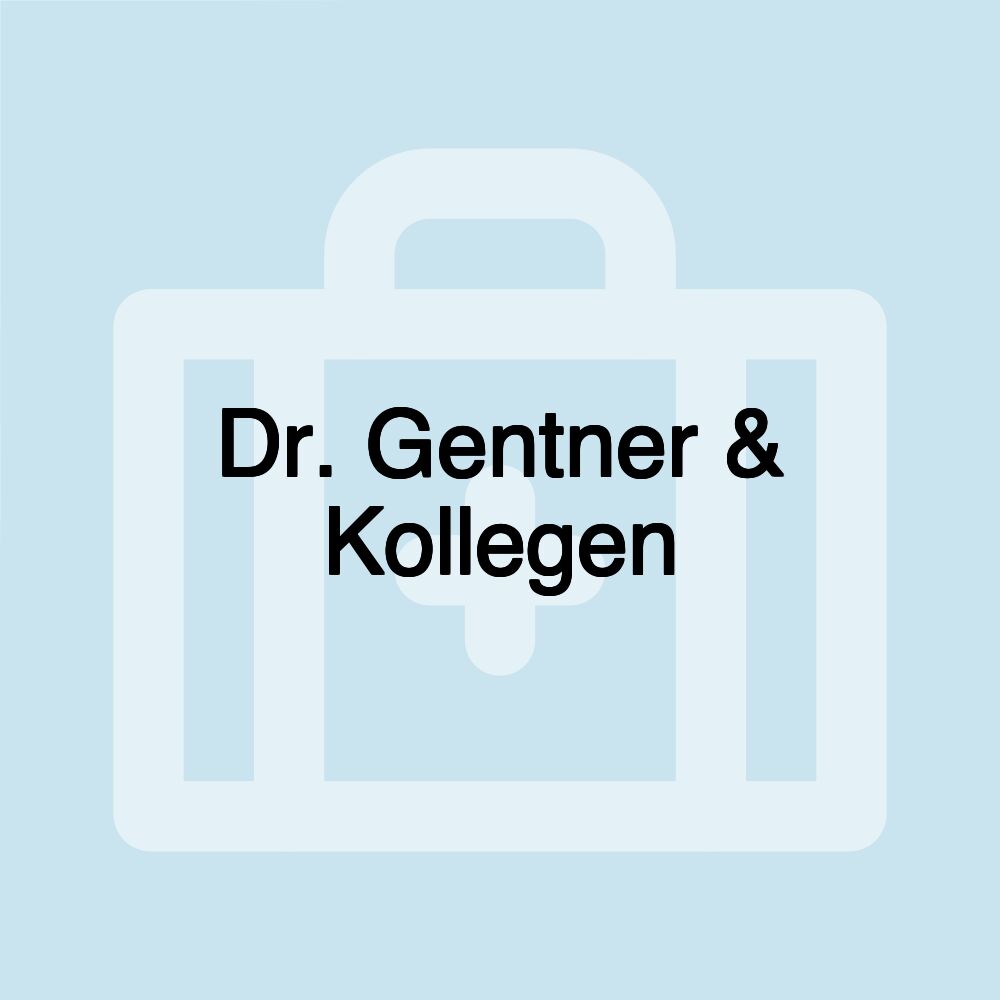 Dr. Gentner & Kollegen