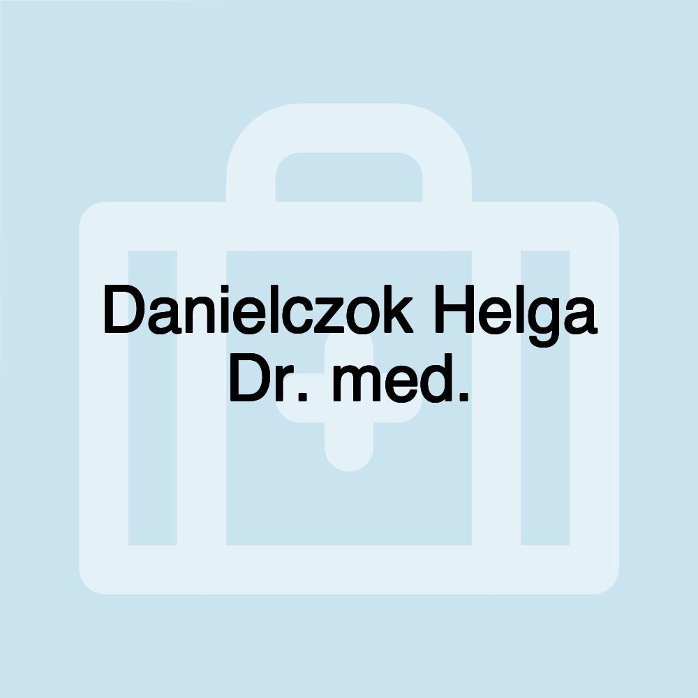 Danielczok Helga Dr. med.