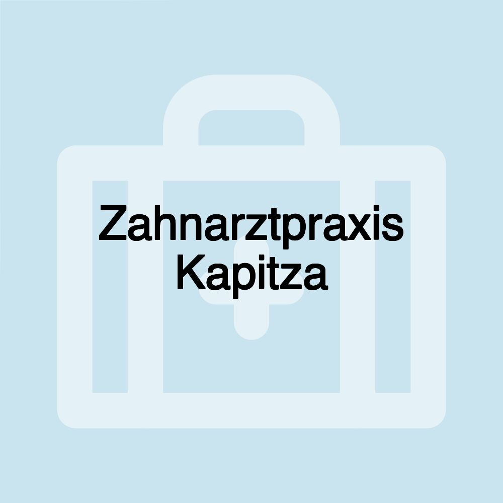 Zahnarztpraxis Kapitza