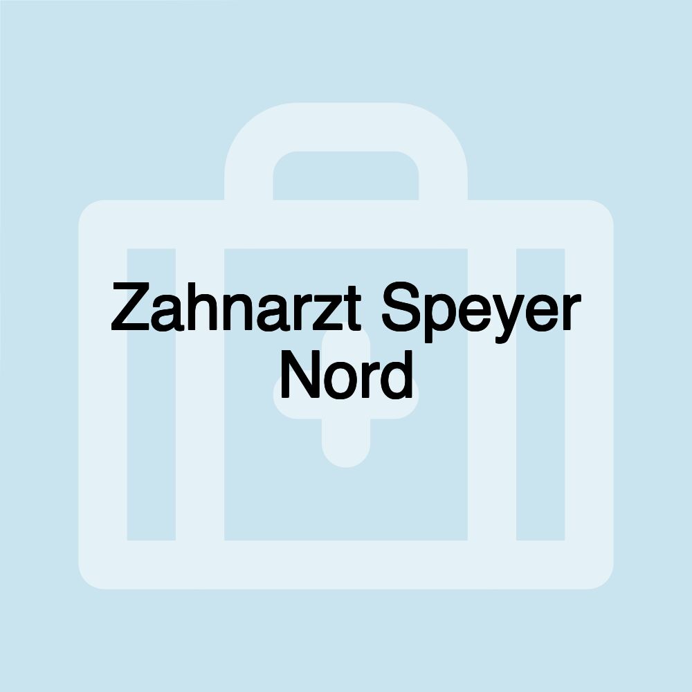 Zahnarzt Speyer Nord