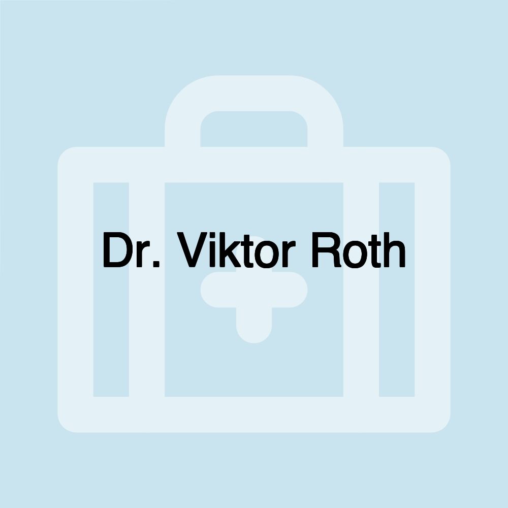 Dr. Viktor Roth