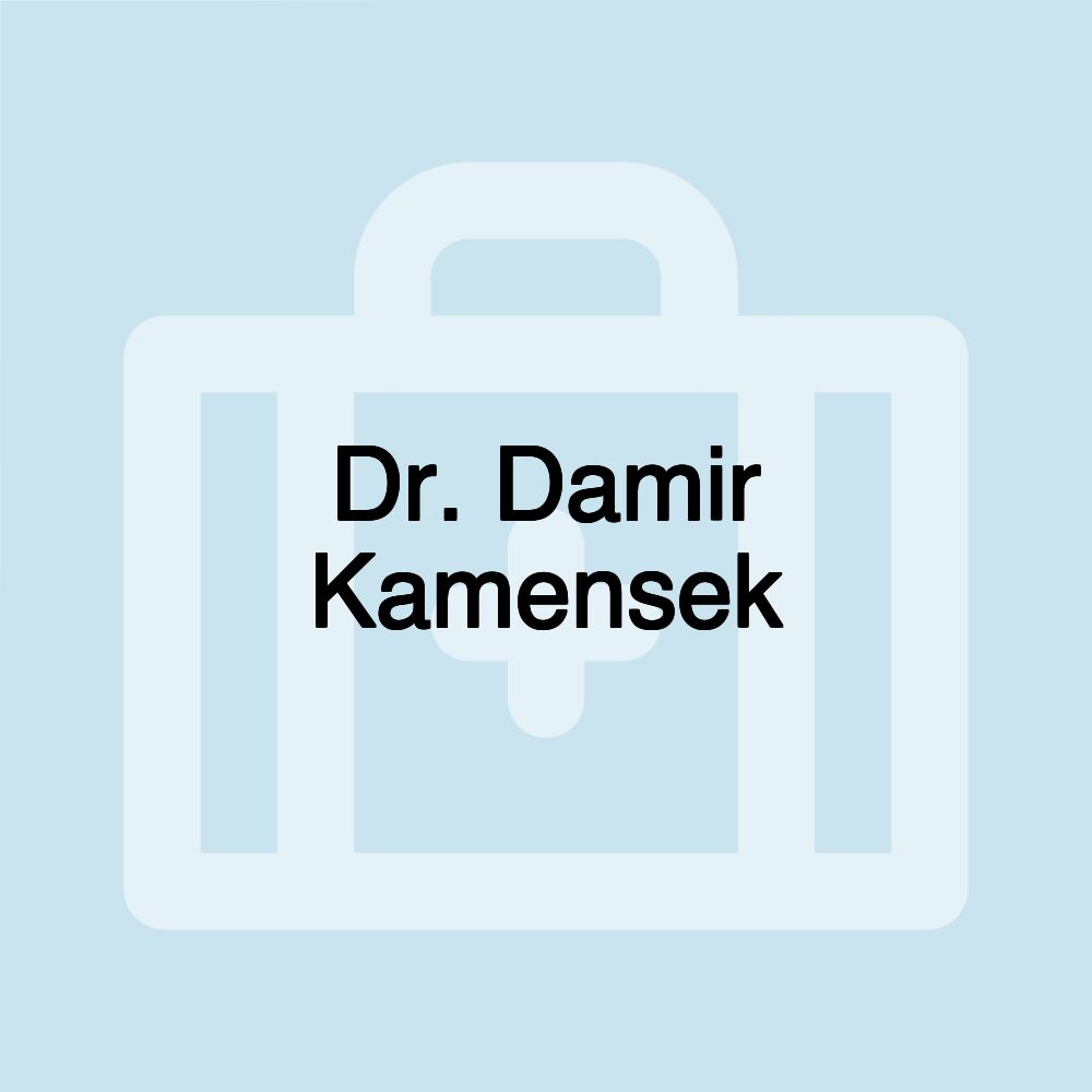 Dr. Damir Kamensek