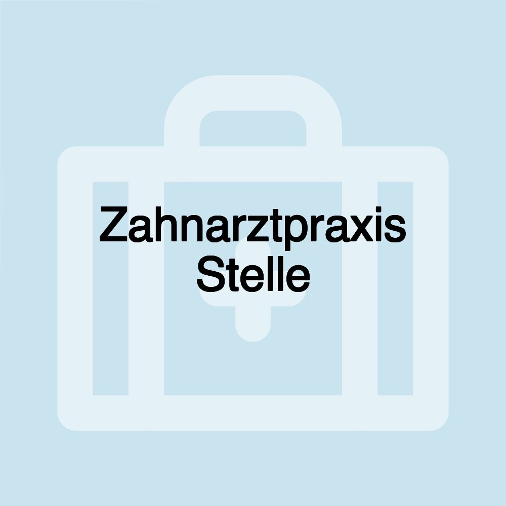 Zahnarztpraxis Stelle