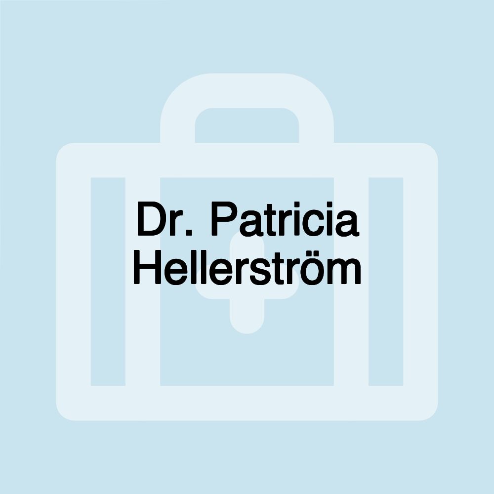 Dr. Patricia Hellerström