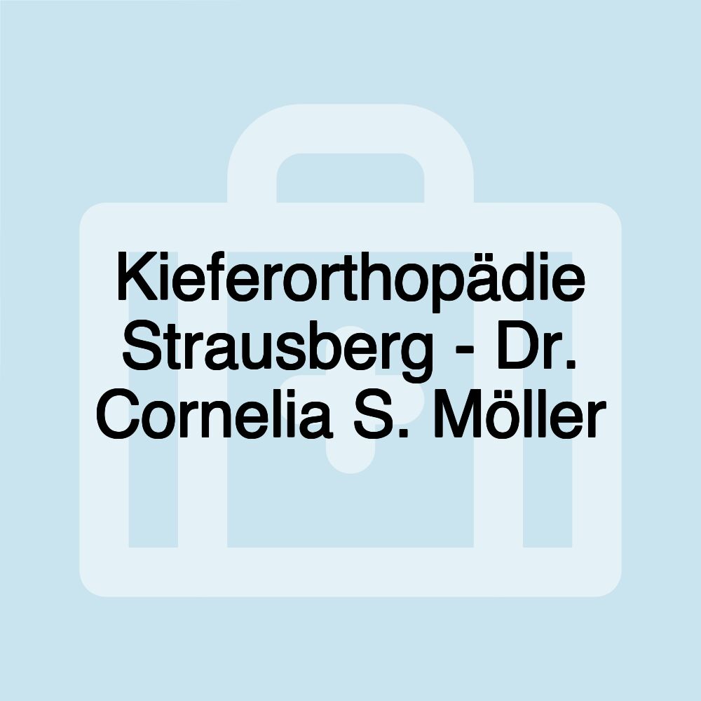 Kieferorthopädie Strausberg - Dr. Cornelia S. Möller