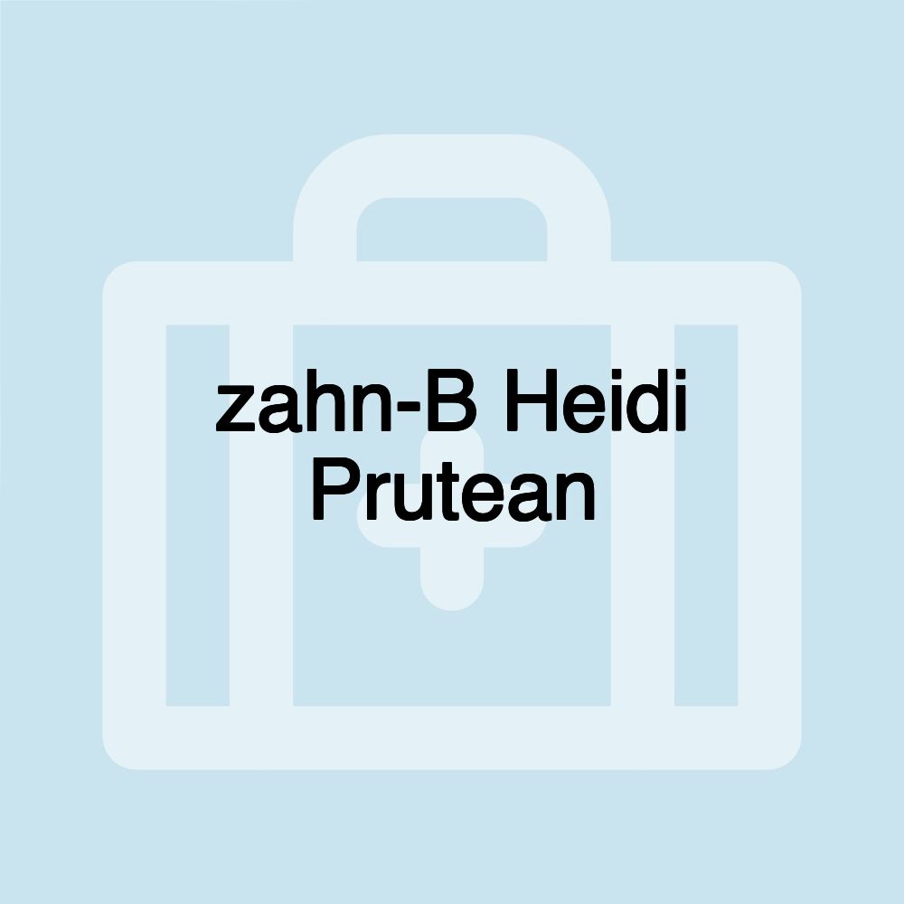 zahn-B Heidi Prutean