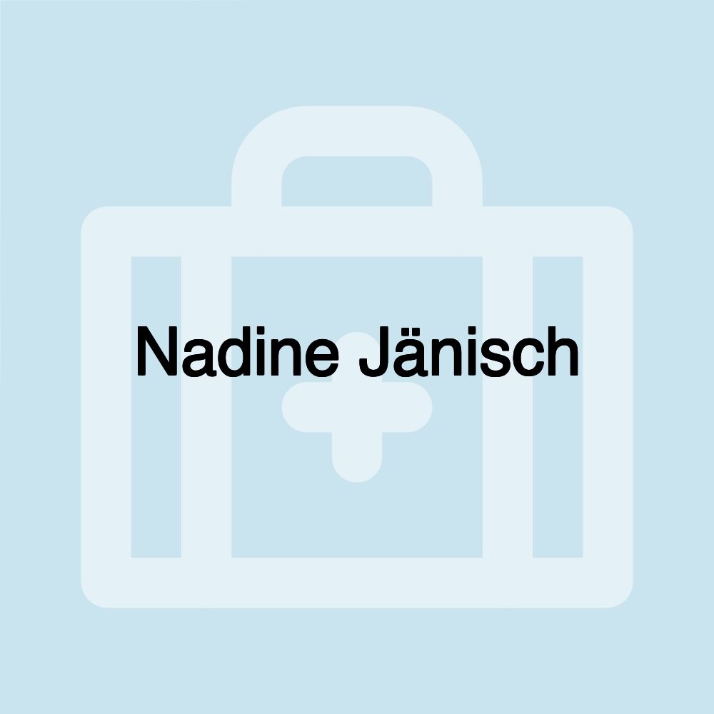 Nadine Jänisch