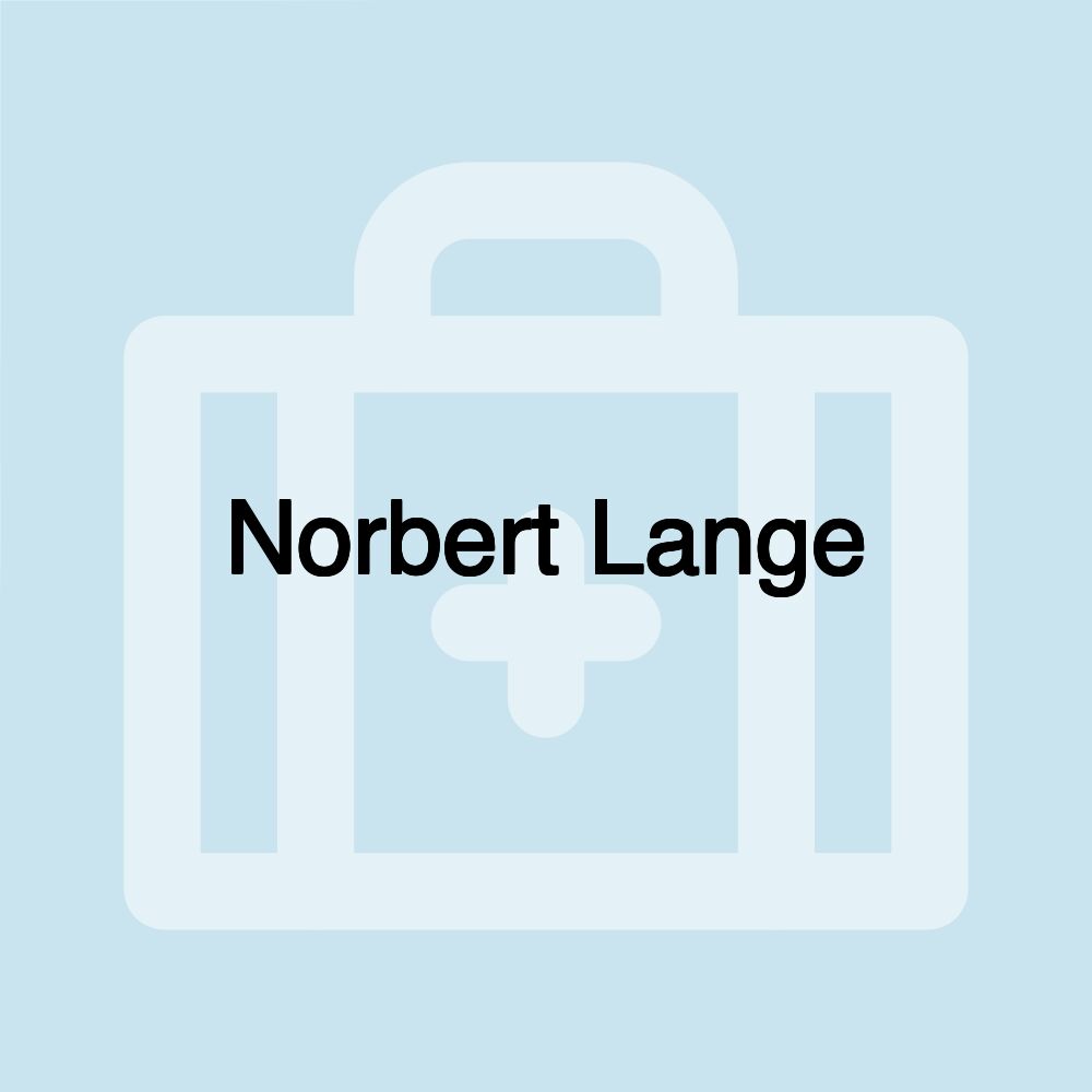 Norbert Lange