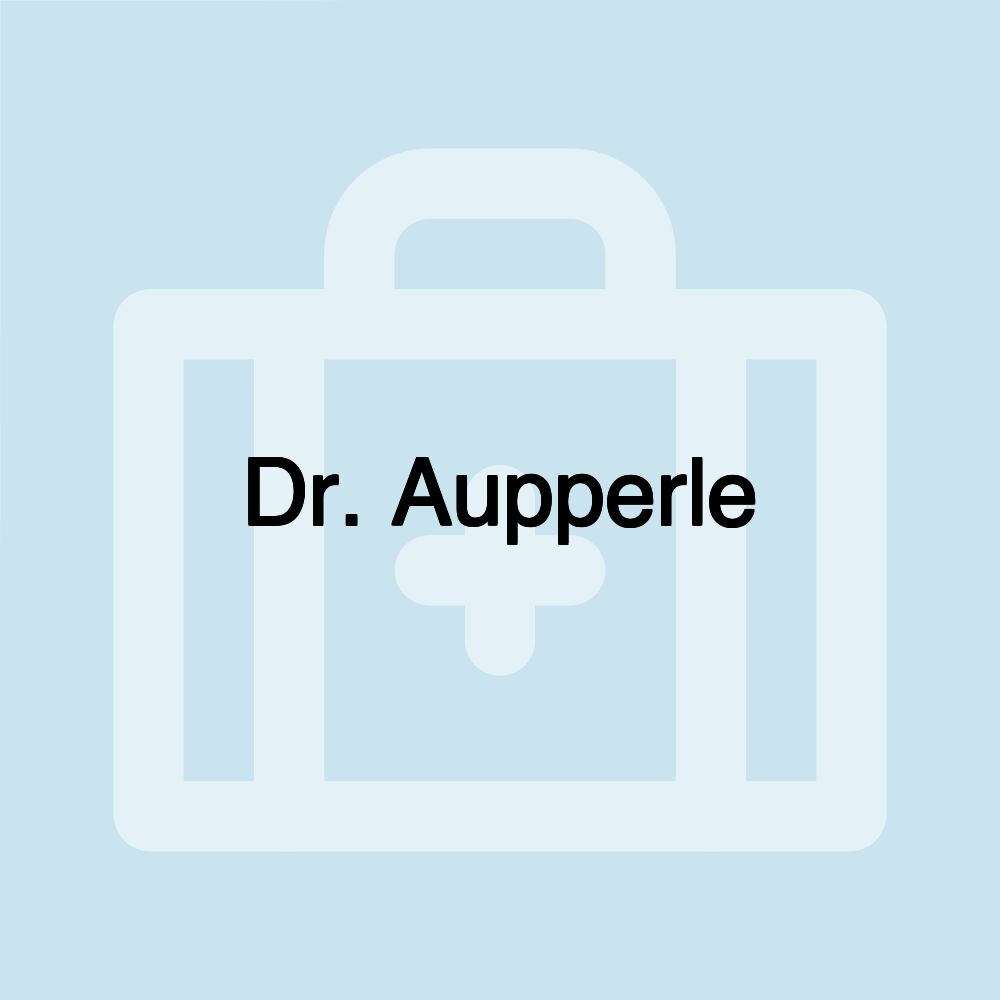 Dr. Aupperle