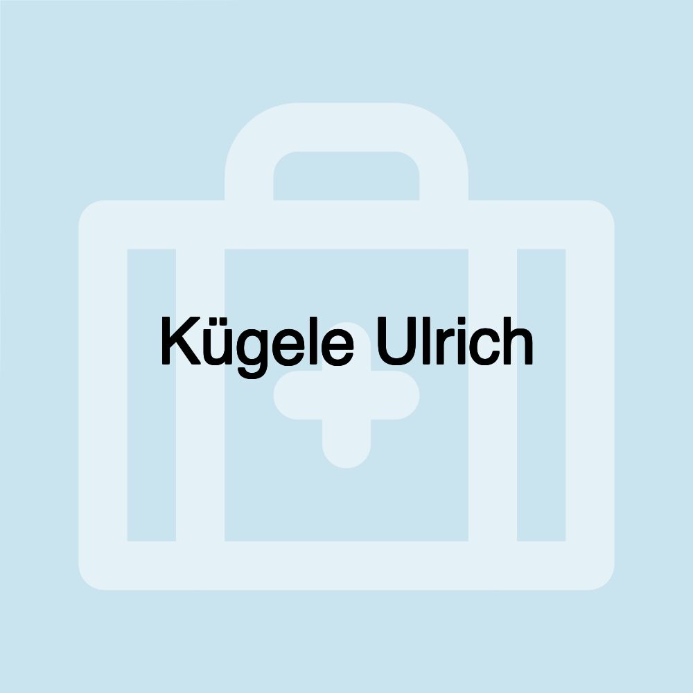 Kügele Ulrich