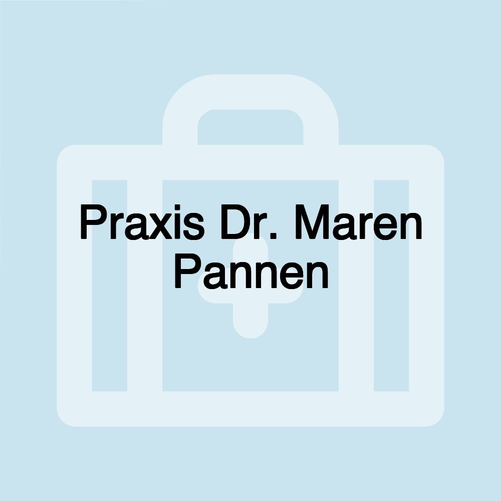 Praxis Dr. Maren Pannen