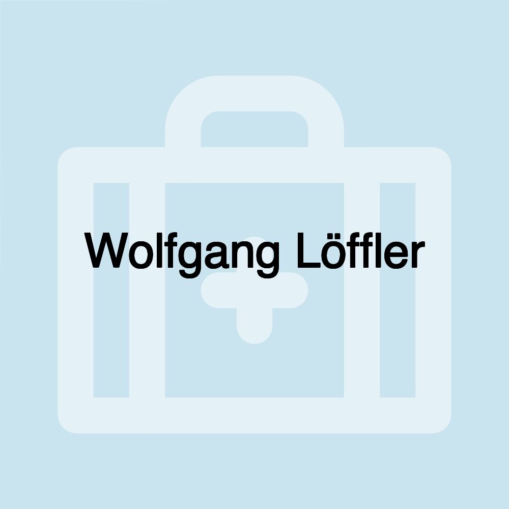 Wolfgang Löffler