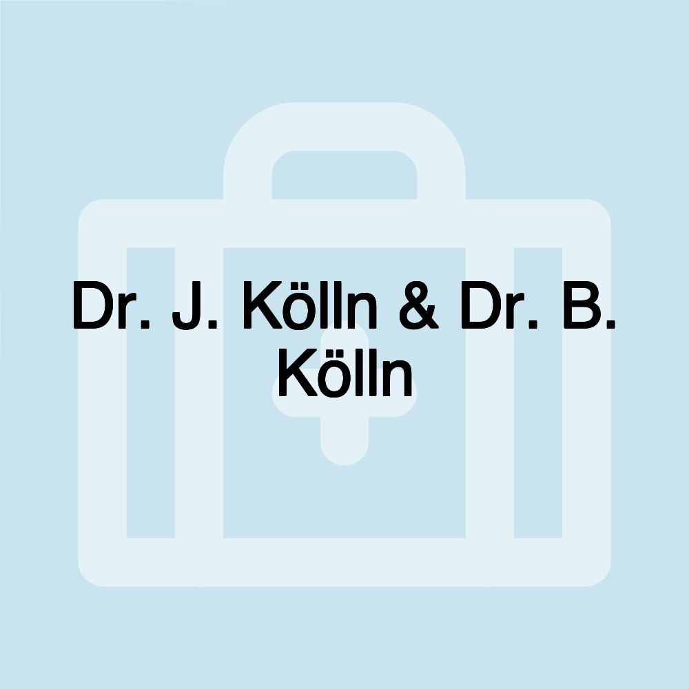 Dr. J. Kölln & Dr. B. Kölln