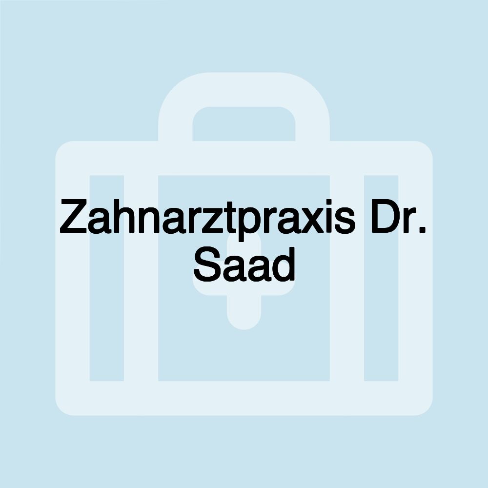 Zahnarztpraxis Dr. Saad