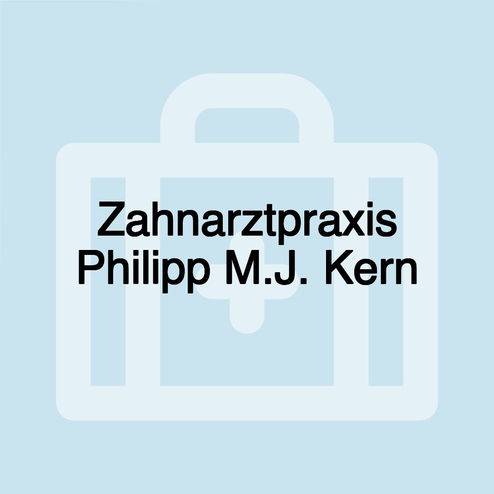 Zahnarztpraxis Philipp M.J. Kern