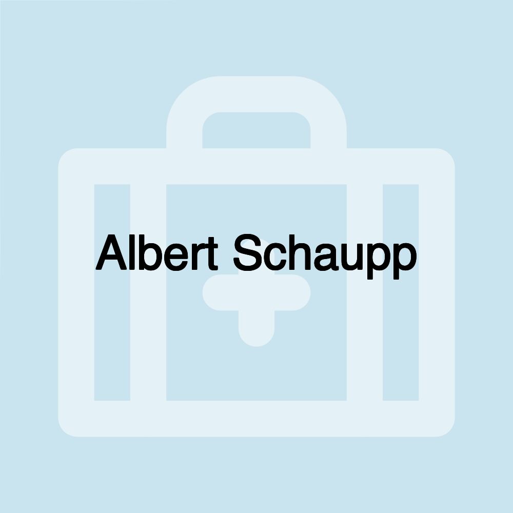 Albert Schaupp