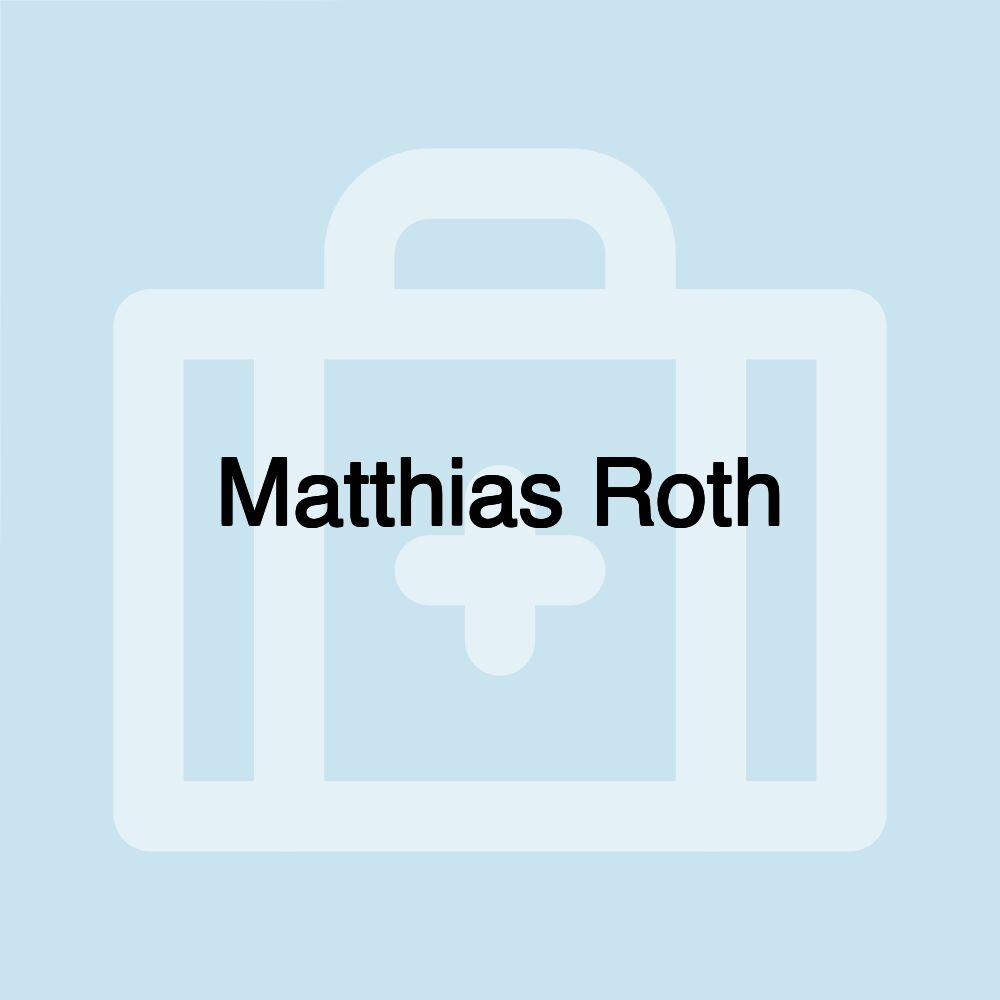 Matthias Roth