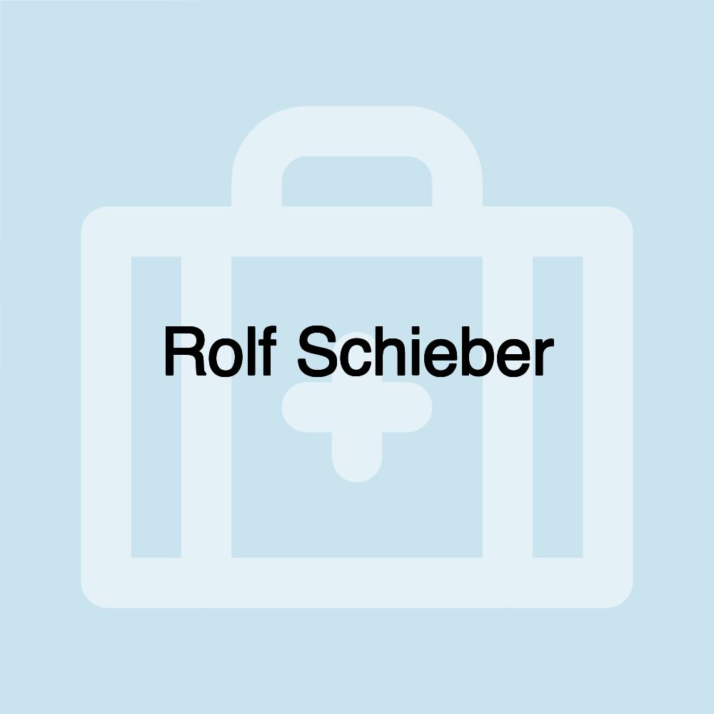 Rolf Schieber