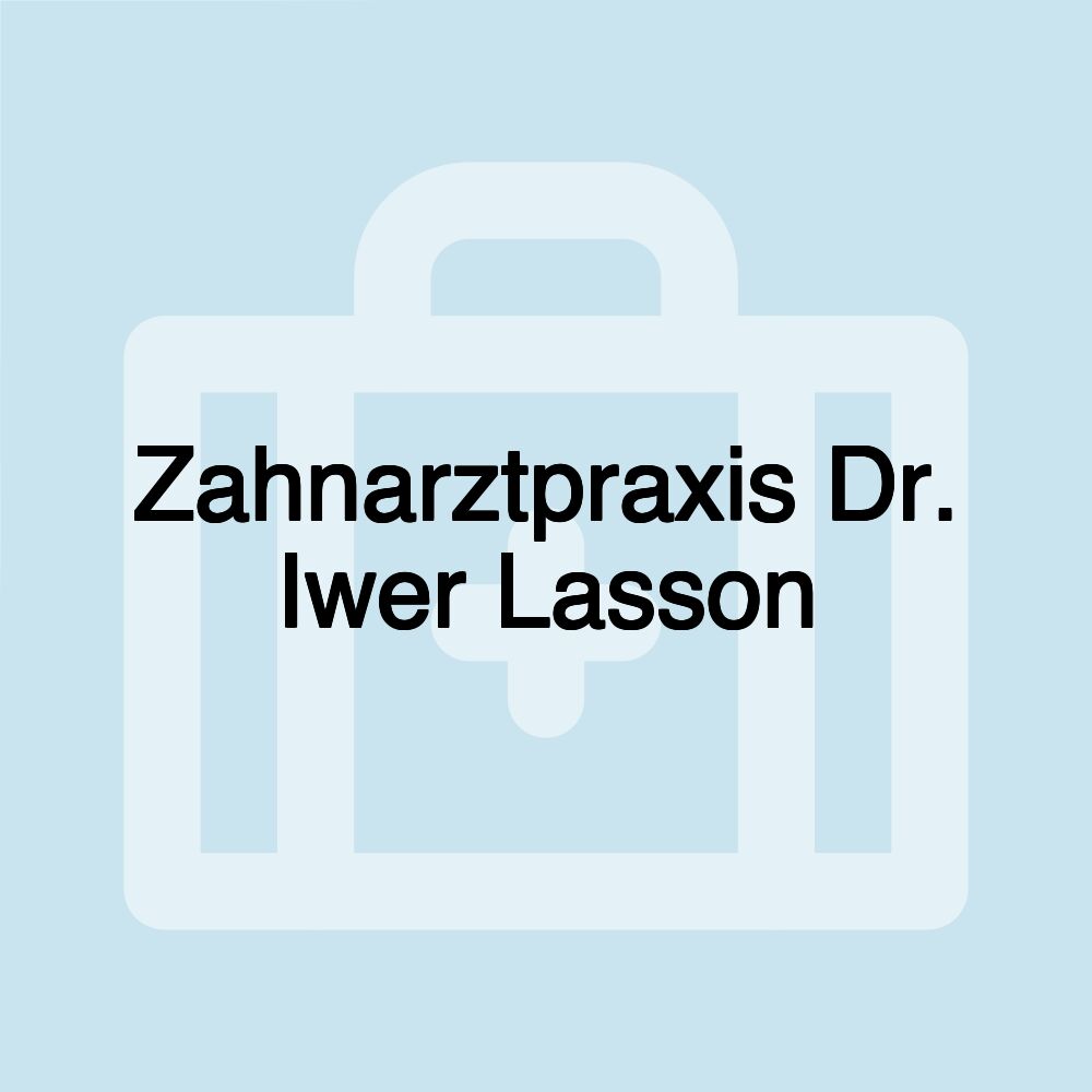 Zahnarztpraxis Dr. Iwer Lasson