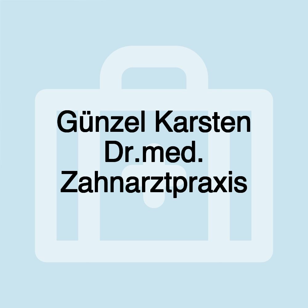 Günzel Karsten Dr.med. Zahnarztpraxis