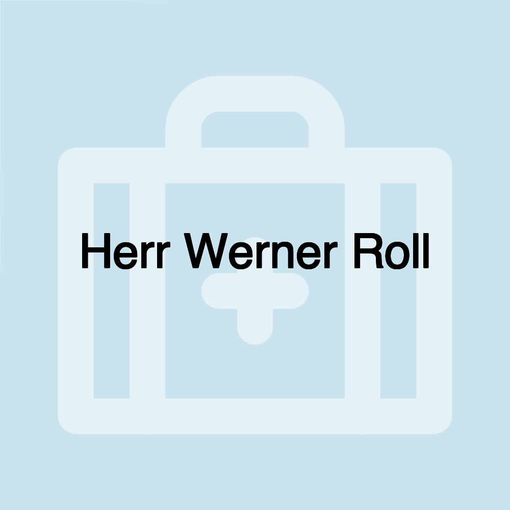 Herr Werner Roll