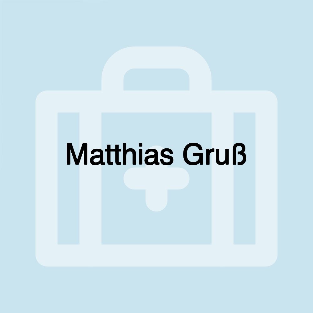 Matthias Gruß