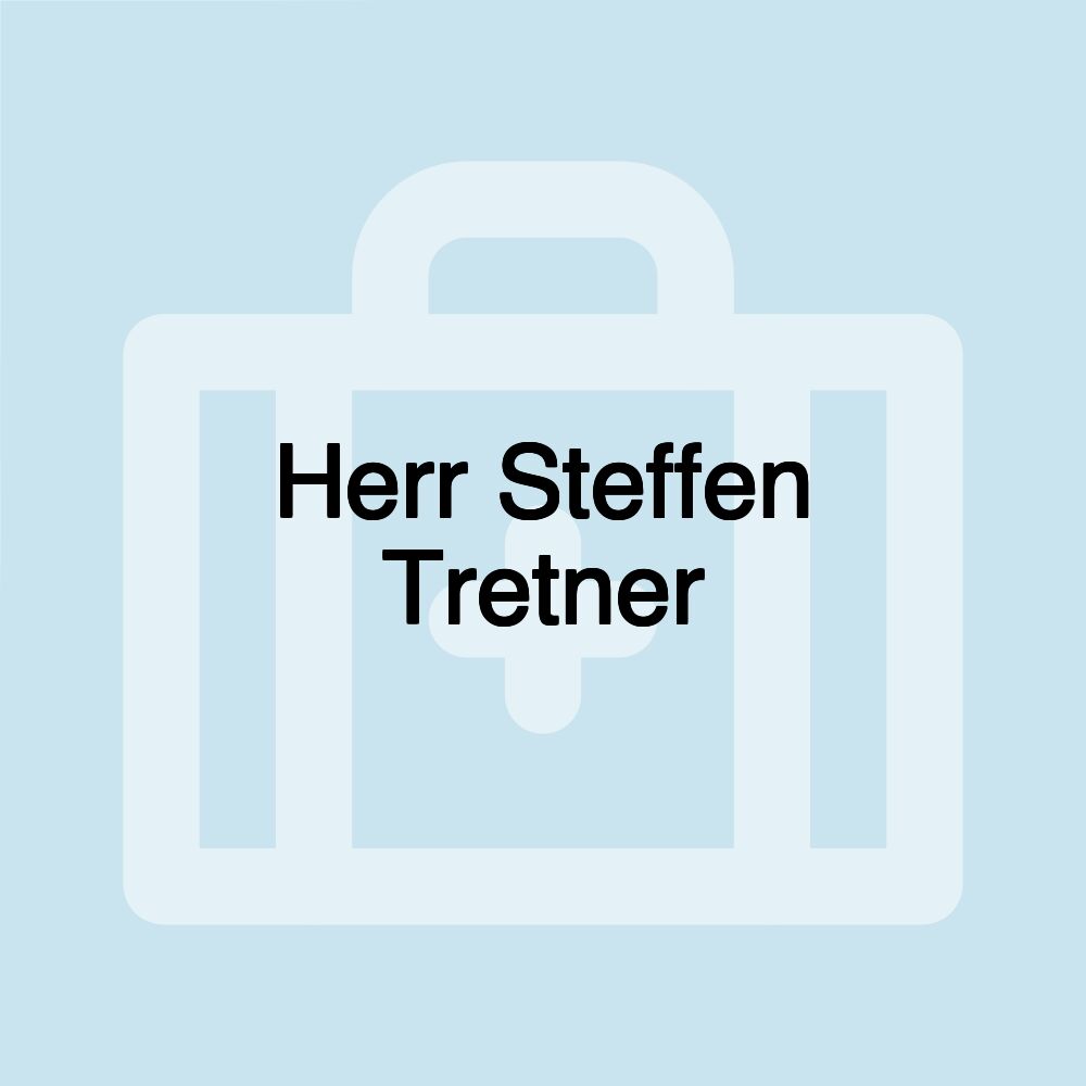 Herr Steffen Tretner