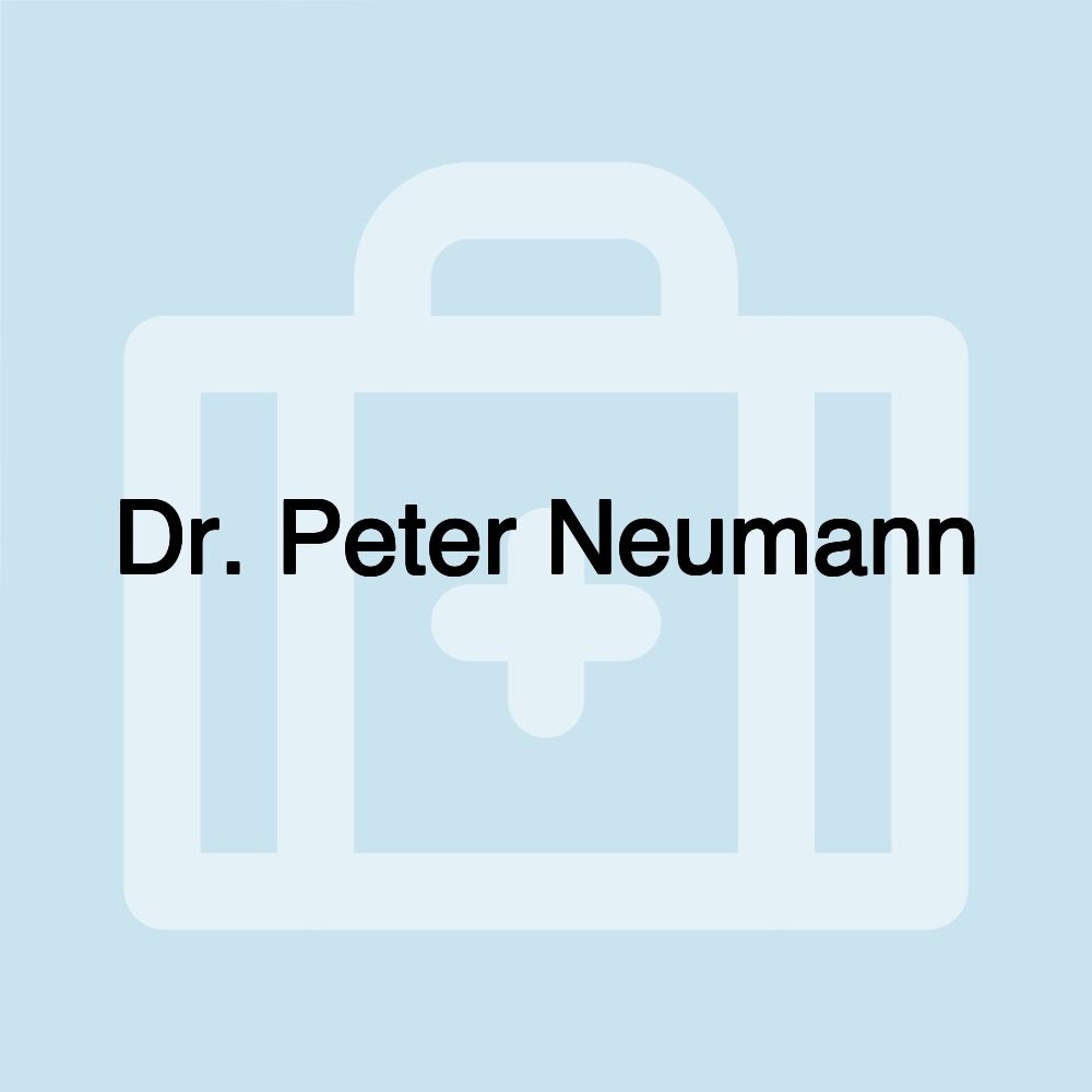 Dr. Peter Neumann