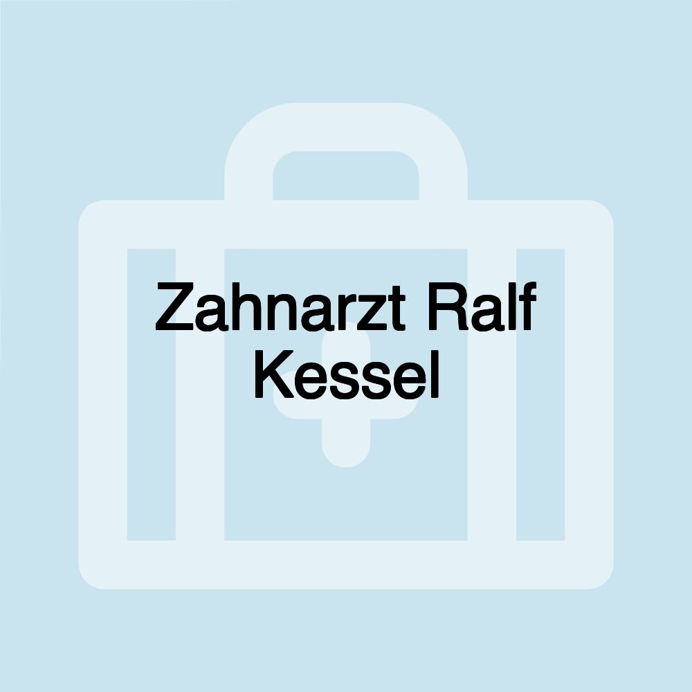 Zahnarzt Ralf Kessel