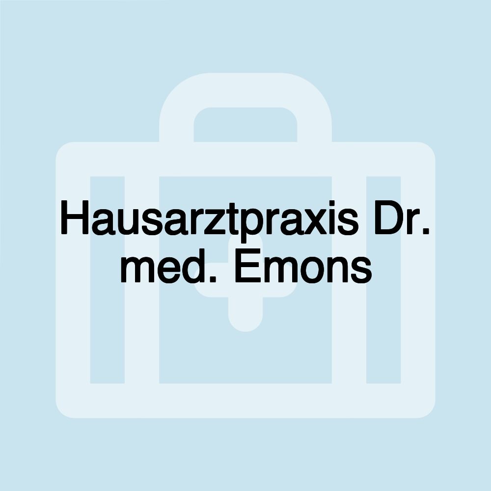 Hausarztpraxis Dr. med. Emons