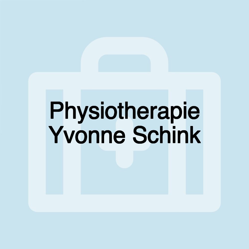 Physiotherapie Yvonne Schink