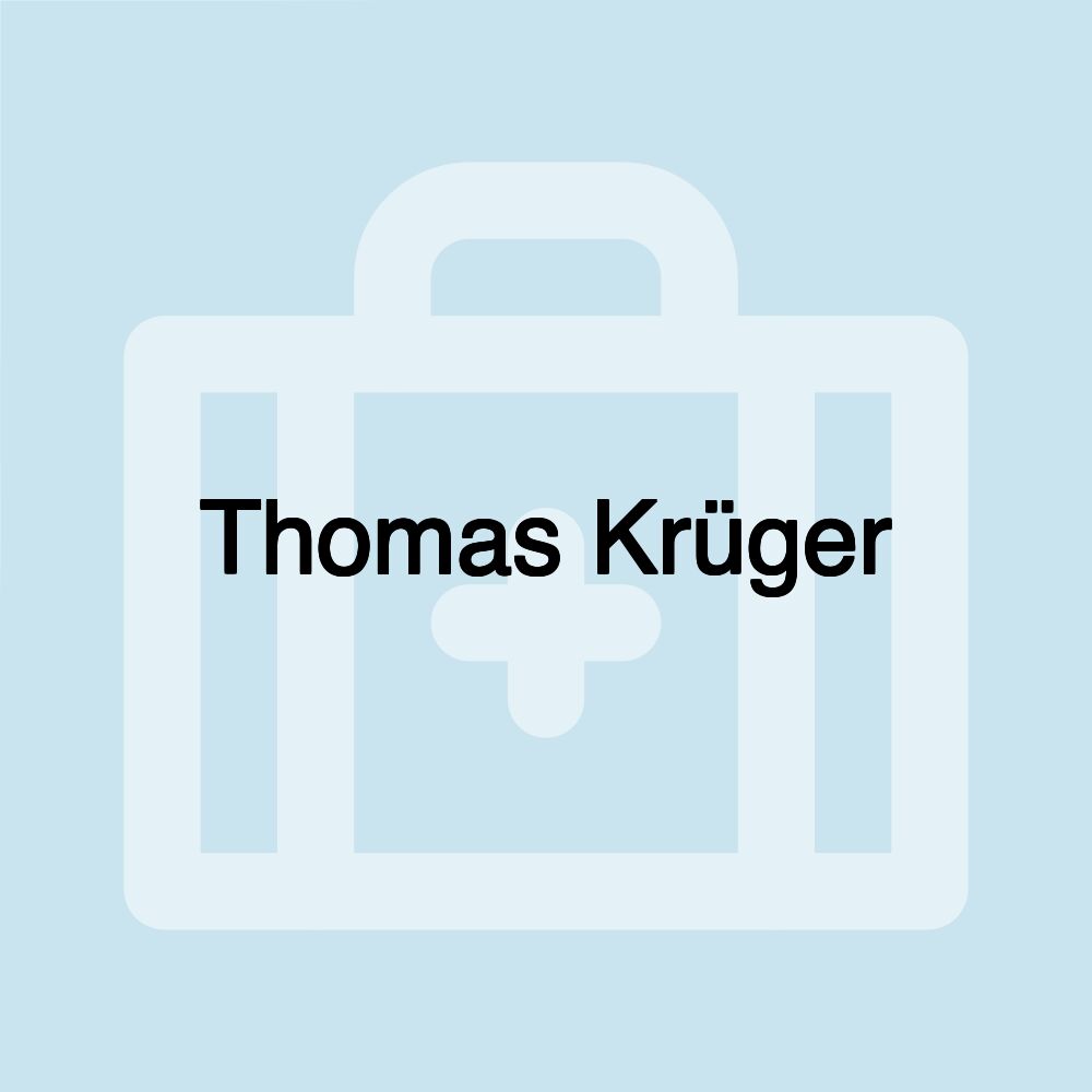 Thomas Krüger