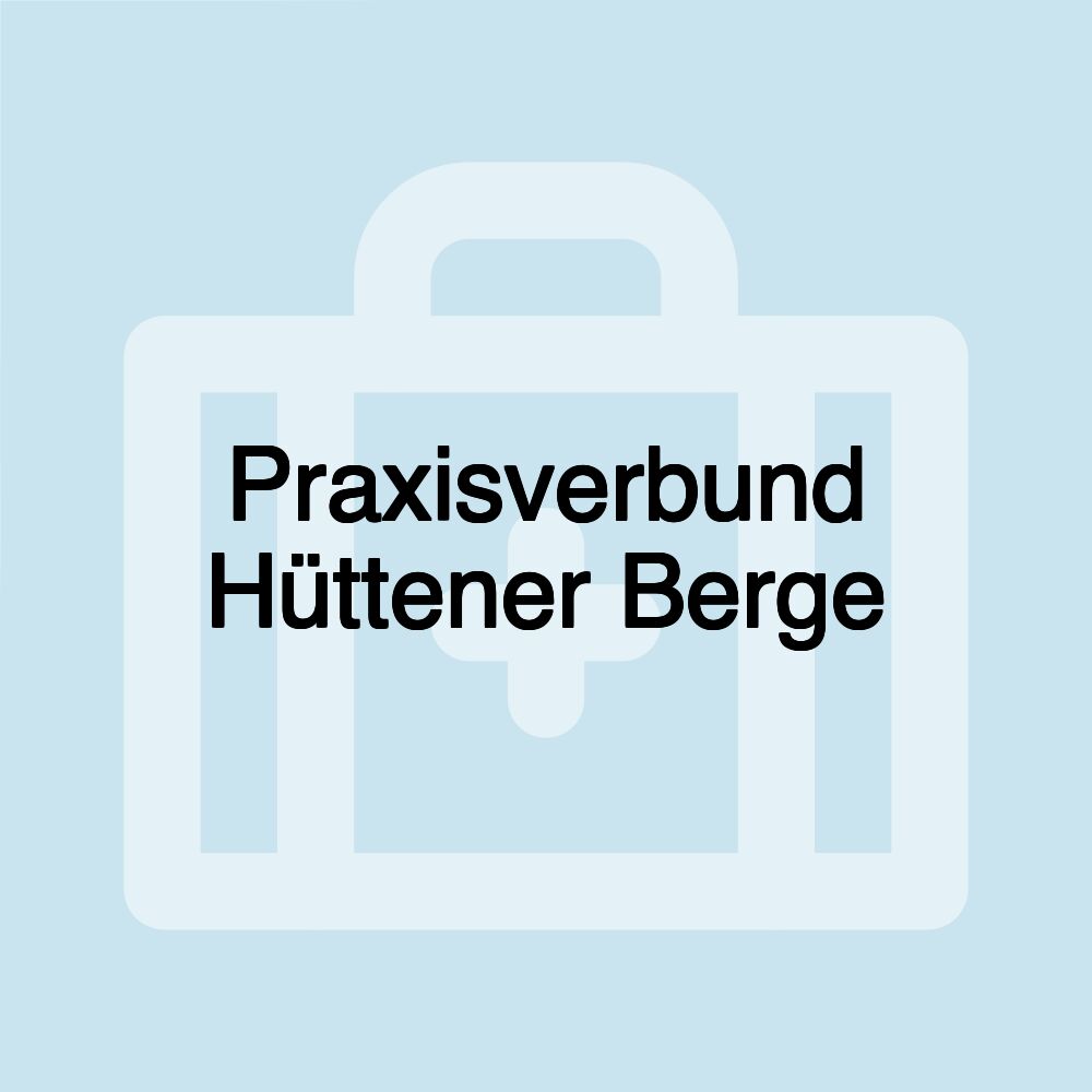 Praxisverbund Hüttener Berge