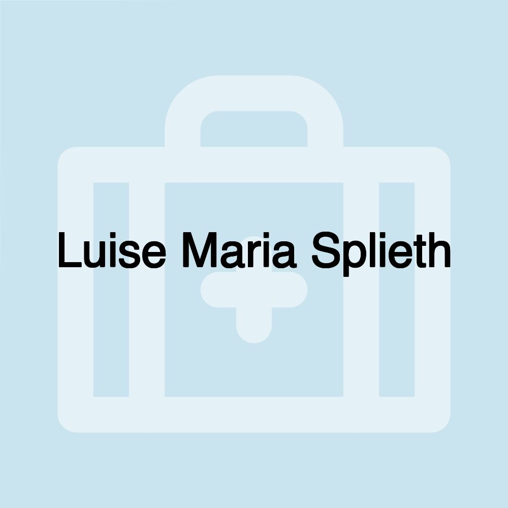 Luise Maria Splieth