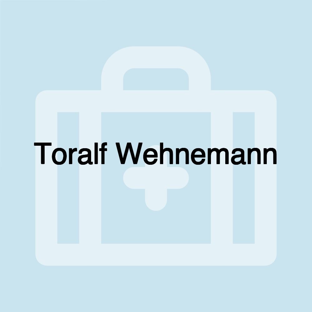 Toralf Wehnemann