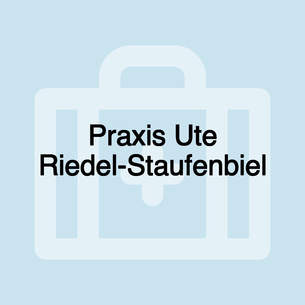 Praxis Ute Riedel-Staufenbiel