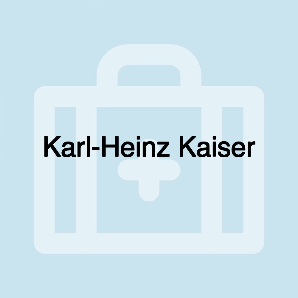 Karl-Heinz Kaiser