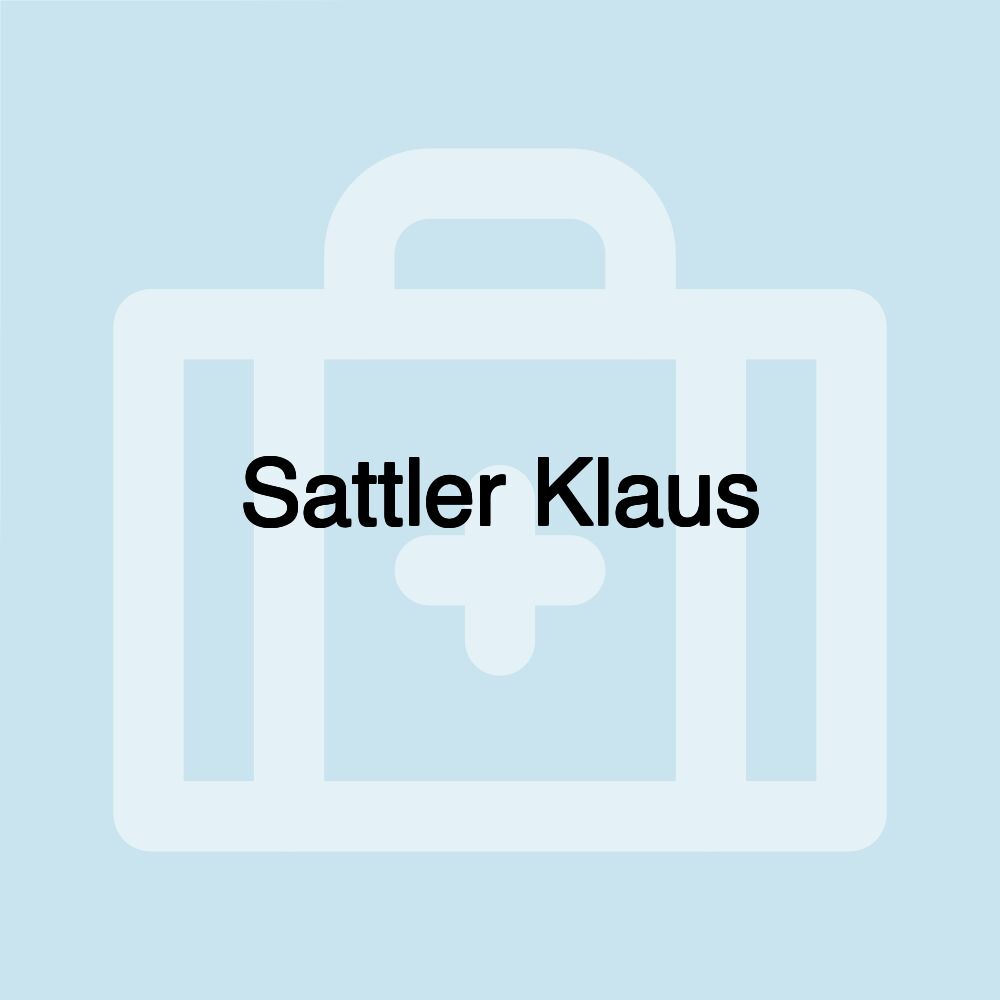 Sattler Klaus