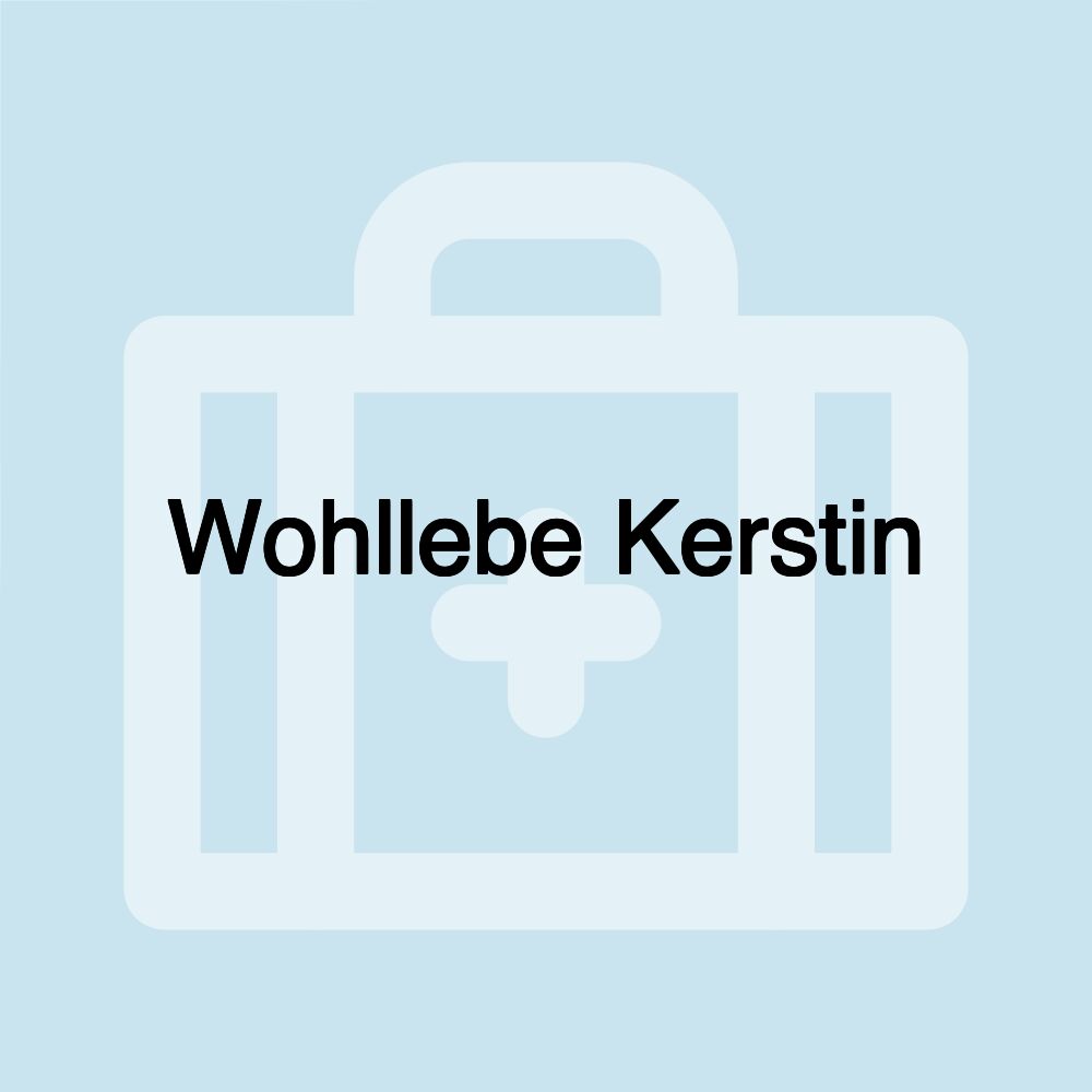 Wohllebe Kerstin